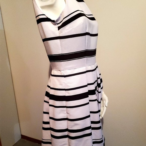 WHBM Sleeveless, Fitted & Flare Dress - Picture 4 of 6